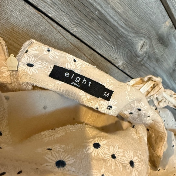 Floral Beige Jumpsuit size M - Picture 3 of 12